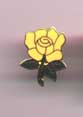  Rose lapel badge