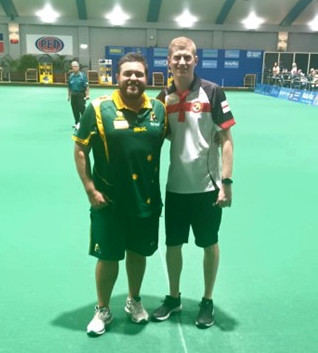 Martin Puckett and opponent