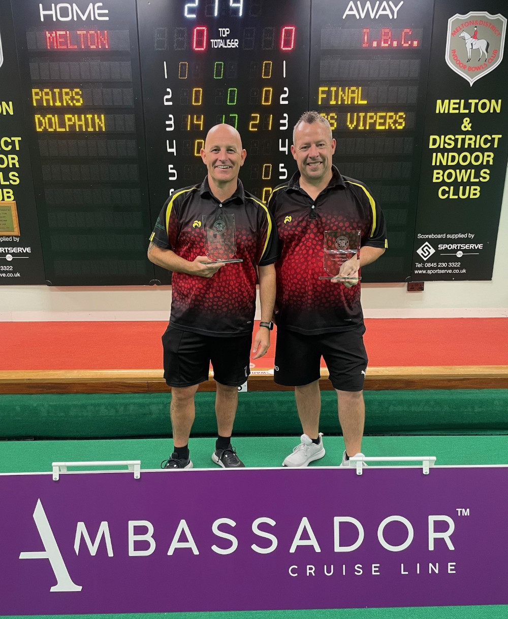 Paul Hartley & David Bolt Summer 2025 Open Pairs winners