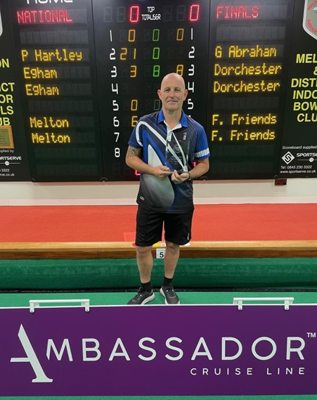 Paul Hartley - Summer Men's Singles 2025 winner