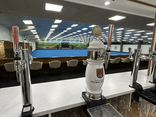 Cambridge Chesterton Indoor Bowls Club taps