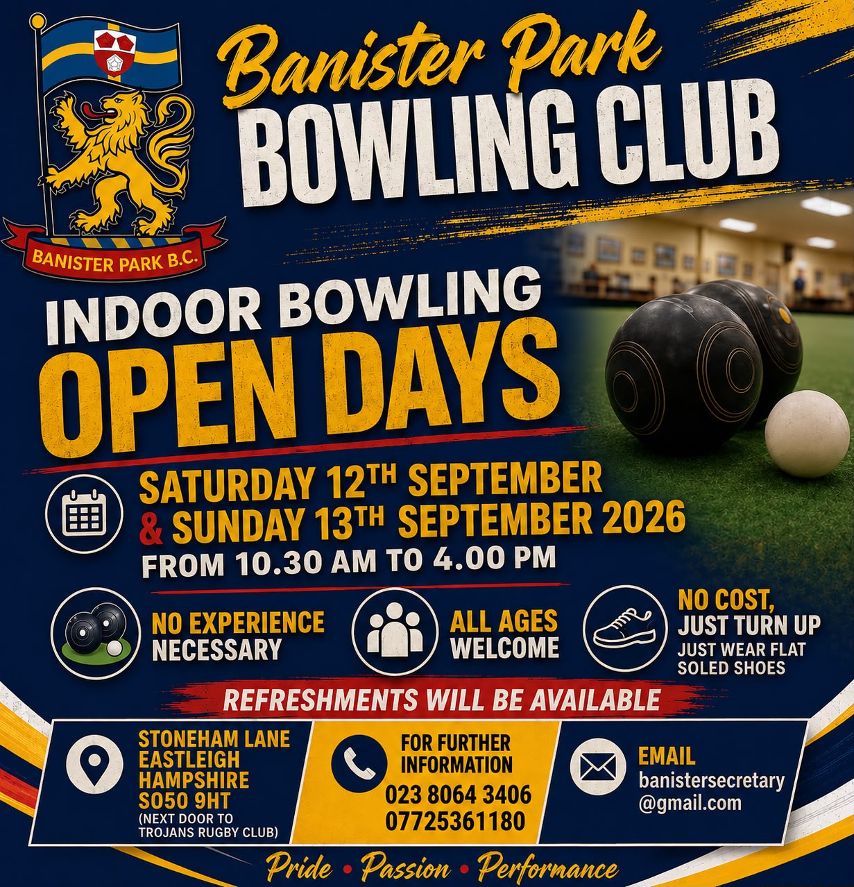 Banister Park Open Days September 2026